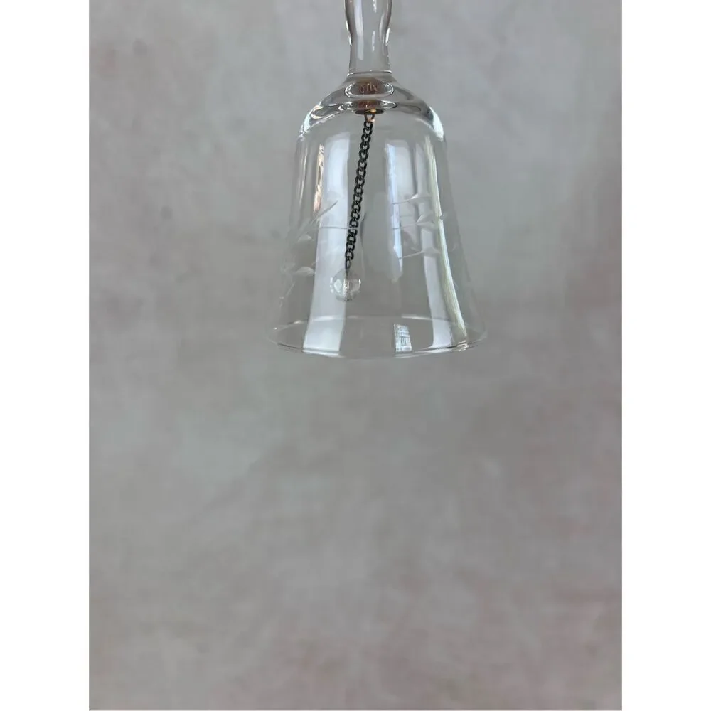 Vintage Princess House Crystal Bell
